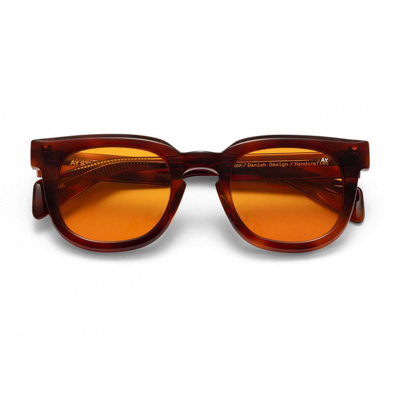 AY Studios Vision Sunglasses With Orange Lenses image number 1